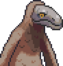 Therizinosaurus man portrait.png